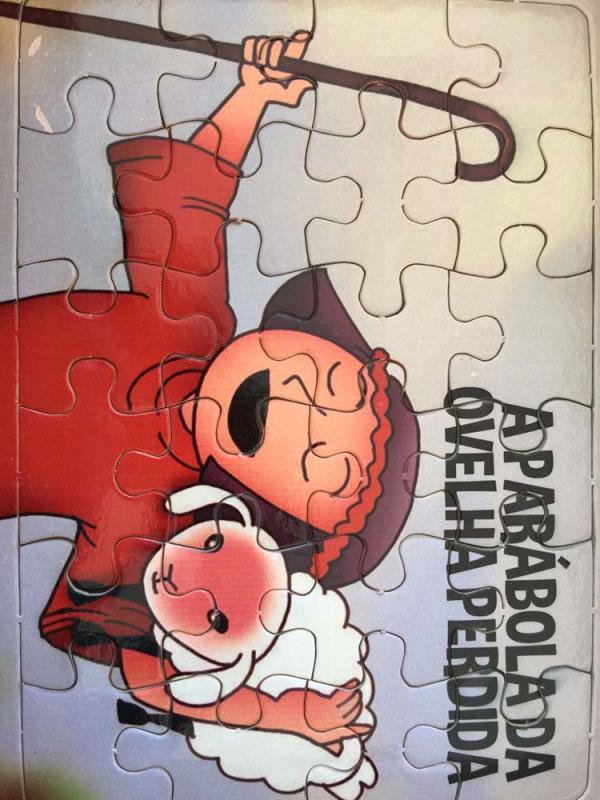 Quebra Cabeça a parábola da ovelha perdida