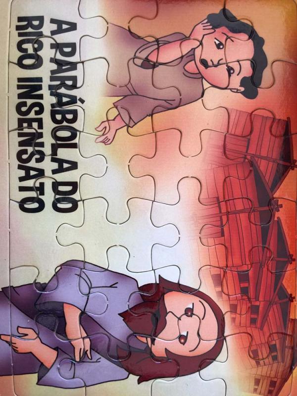 Quebra Cabeça a parábola do rico insensato